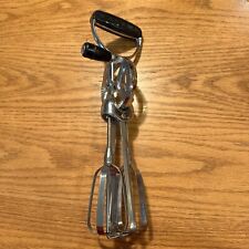 Vintage Oekcoo Hand Mixer Egg Beater Manual Stainless Steel / Black Handle USA picture