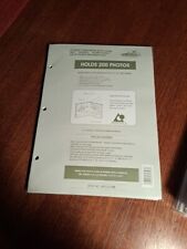 Pioneer 3 Ring Binder Photo Album Pages holds 200 photos APS 247/RB picture