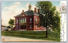 Postcard Court House, Caribou, Maine 1907 O172 picture