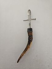One of a Kind Halberd Type Toffee Hammer with Silvered Metal Handle -TK picture