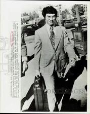 1973 Press Photo Prosecutor Richard Ben Veniste walks to Washington court picture