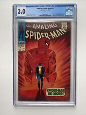 Amazing Spider-Man #50 CGC GD/VG 3.0 1st Full Appearance Kingpin Marvel 1967 picture