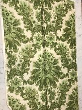 Vintage Waverly Mt.Vernon Upholstery Print Green 1960s picture