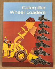 1970's Caterpillar Wheel Loader 22 pg Brochure Book 920 930 950 966C 980 988 992 picture