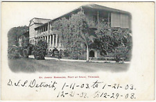 Postcard St James Barracks-Port of Spain, Trinidad-BWI Water Rent Riots 1903 Gi picture