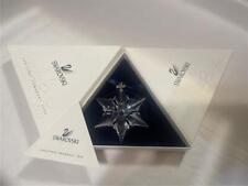 2000 Swarovski Crystal Annual Snowflake Christmas Ornament New w/Boxes picture