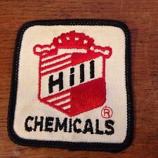 Vintage Hill Chemicals Embroidered Sew on Patch 2.5