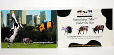 2 PostCards - COW PARADE New York NYC 2000 - MaxRacks Free postcards picture