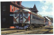 Canadian Pacific Budd Car RDC1 #9057 Railroad Train Engine Locomotive Postcard picture