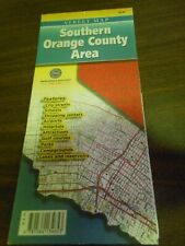 AAA MAP ONANGE COUNTY SOUTHERN EXCELLENT  CONDITION  CALIFORNIA   picture