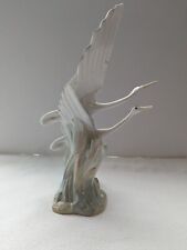 LLADRO COLLECTIBLE  SWANS OR HERONS TAKING FLIGHT FIGURINE picture