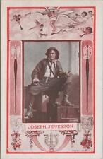 Postcard Actor Joseph Jefferson  picture