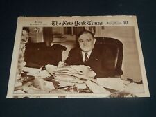 1937 NOVEMBER 7 NEW YORK TIMES PICTURE SECTION - FIORELLO LA GUARDIA - NP 3846 picture