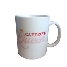 Room Essentials Stoneware 12oz Caffeine Queen Coffee Mug NWT picture