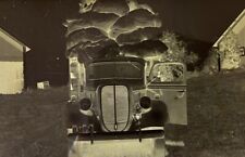 Vintage Photo Negative Old Farm Truck Southwick Massachusetts License Plate 1940 picture