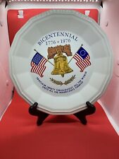 Vintage Bicentennial Collector Plate 1776-1976 United States LIBERTY BELL 9 1/4