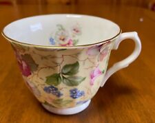Vintage Crown Trent Limited Floral Bone China Teacup Made in England picture