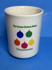 Oconomowoc Wisconsin German Christmas Market Mug Cocoa Christkindlmarket picture
