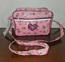 RARE Vintage 2011 Sanrio Hello Kitty Pink PVC Crossbody Shoulder Hand Bag-NWT picture