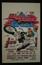 Vintage High Point Nationals 1993 AMA Motocross Poster Damon Bradshaw Yamaha YZ picture