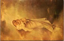 Vintage German Madonna & Child-The Vision- Post Card-Haussner's Restaurant picture