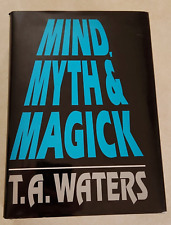 TA Waters Mind Myth & Magick 828 Pgs Mentalism Tarot ESP -HUGE MAGIC Tricks BOOK picture