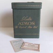 vintage LeCoultre ATMOS clock box with papers, Switzerland c.1960—good condition picture