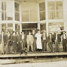 1915 RPPC Postcard Tillamook Oregon Cigar Tobacco Store Shop Street Scene OR picture