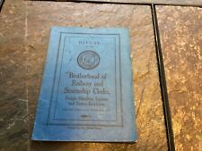 1947 Ritual of the Brotherhood of Railway and Steamship Clerks picture
