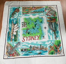 Australia Sydney Souvenir Tablecloth Wallhanging Opera House Stunning Colors picture