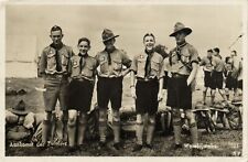 SCOUTS NETHERLANDS JAMBOREE SPECIAL CANCELLATION 1937, Vintage Postcard (b54399) picture