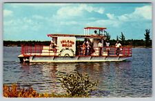 Island Belle Boat Haven Ft Myers Beach Florida Postcard - M4 picture