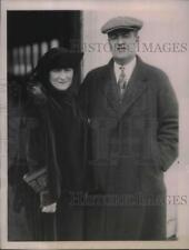 1922 Press Photo Mr and Mrs. Eugene L Sullivan off to Europe on S.S. Paris picture