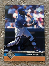 1997 Upper Deck Toronto Blue Jays Card #515 Joe Carter signed autographed card picture
