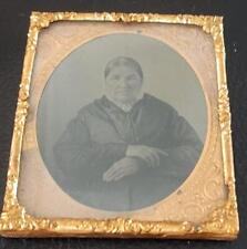 ANTIQUE  AMBROTYPE PHOTOGRAPH  OF A LADY,  WOMAN picture