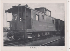 VINTAGE CABOOSE PICTURE picture