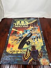 Vintage 1985 Alien Legion Epic Comics Promo Poster Carl Potts Science Fiction picture