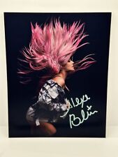 Alexa Bliss Pink Hair Wave Signed Autographed Photo Authentic 8x10 COA picture