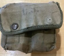 Genuine WW2 Combat Jungle First Aid Kit Pouch, G.B. MFG. Co 1943 Full Of Supplys picture