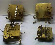 SALVAGED Urgos GERMANY Wind-up Clock BRASS MOVEMENT LOT:NON-WORKING Repair/Parts picture