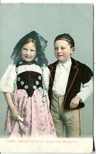 Switzerland Bern - Kids Country Dress Costume old Wehrli published postcard picture