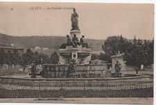 CPA - LE PUY - La Fontaine Crozatie  picture