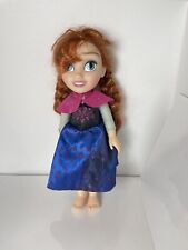 Disney Frozen Princess Anna Toddler Doll 14”Jointed Figure Jakks Pacific picture