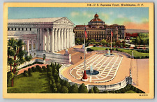Washington, D.C - U.S Supreme Court - Vintage Postcard - Unposted picture