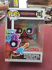 Funko Pop Marvel  Deadpool #783 Happy Birthday Glasses Target Exclusive NEW picture