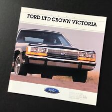 1988 Ford LTD Crown Victoria Dealer Sales Brochure - Classic Crown Vic picture
