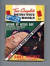 Two Complete Detective Books Pulp May 1948 #50 GD+ 2.5 picture