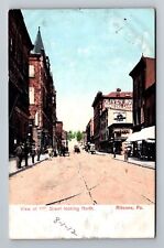 Altoona PA-Pennsylvania, Street View, Furniture Store, c1912, Vintage Postcard picture