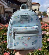 Disney Parks Loungefly Dumbo Icons Mini Backpack Rare NWT  picture