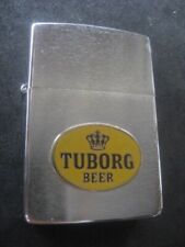 TUBORG BEER ZIPPO LIGHTER (E - VII). YEAR OF MANUFACTURE 1991 picture